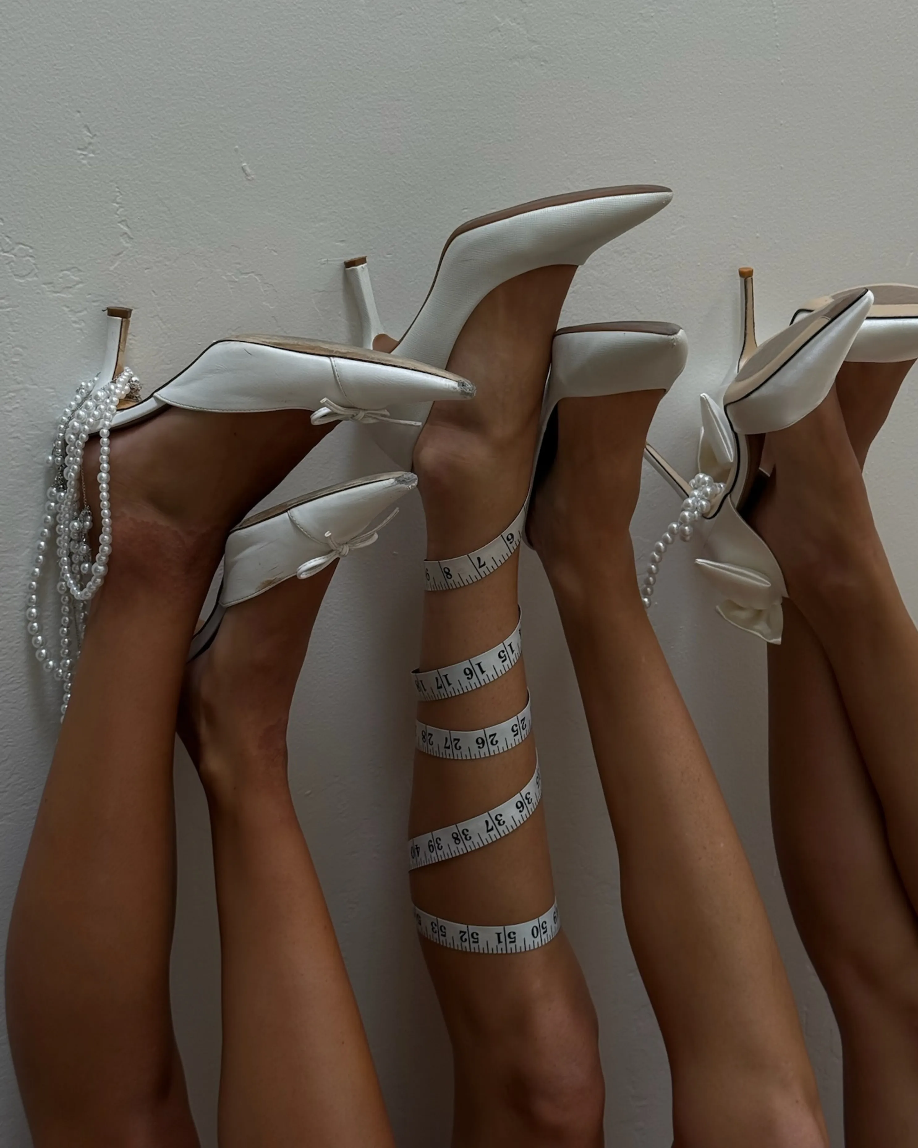 Heels and a measuring tape